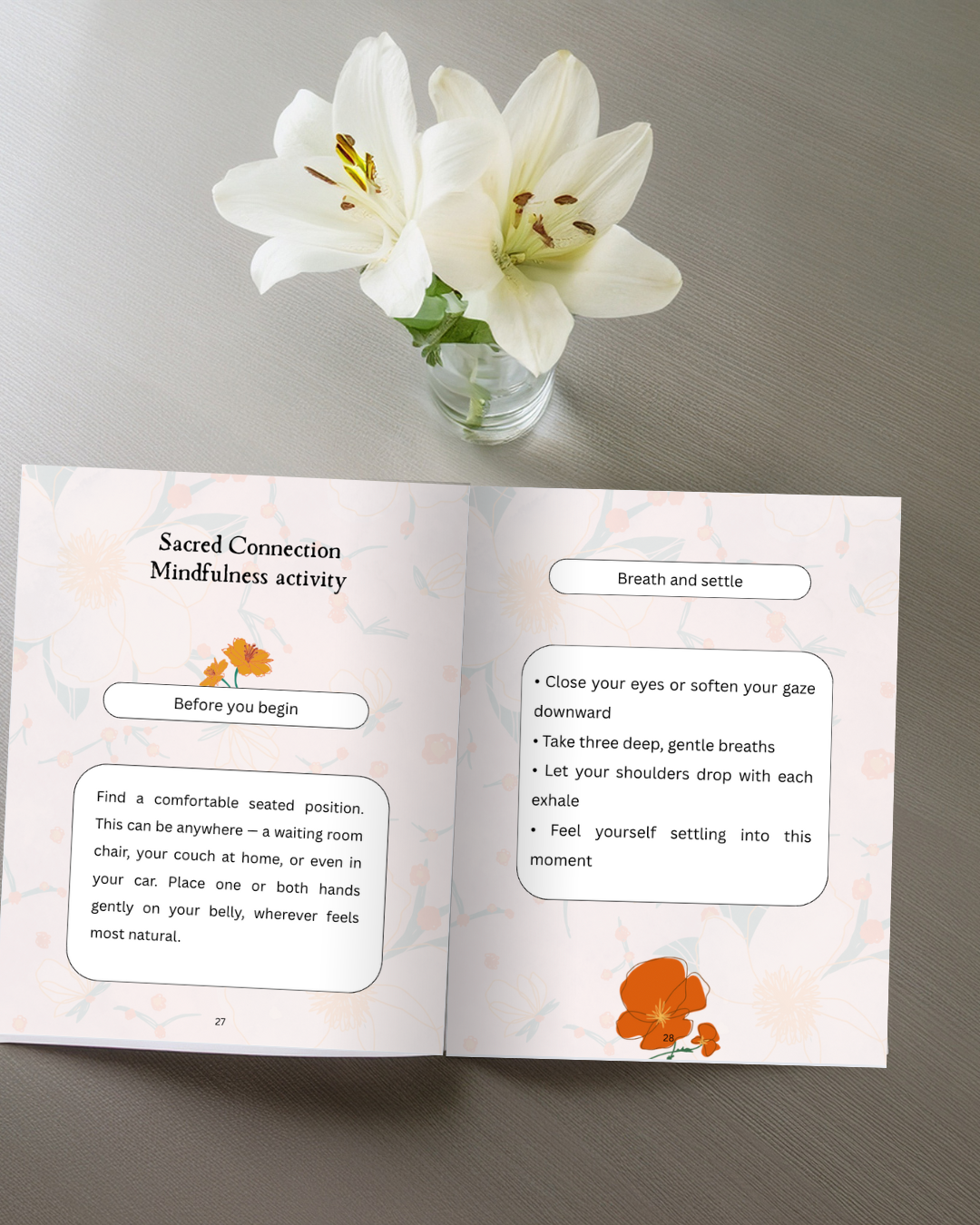 Meditation inner pages